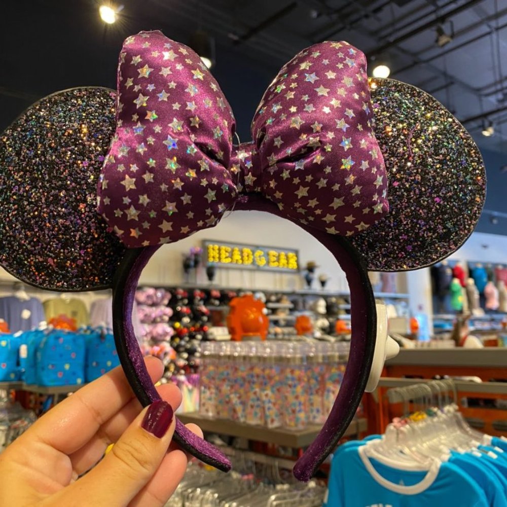Purple Minnie Mouse Disney Parks Ears